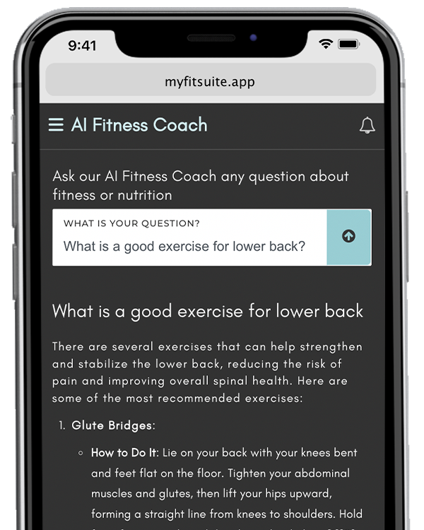 MyFitSuite AI Coach