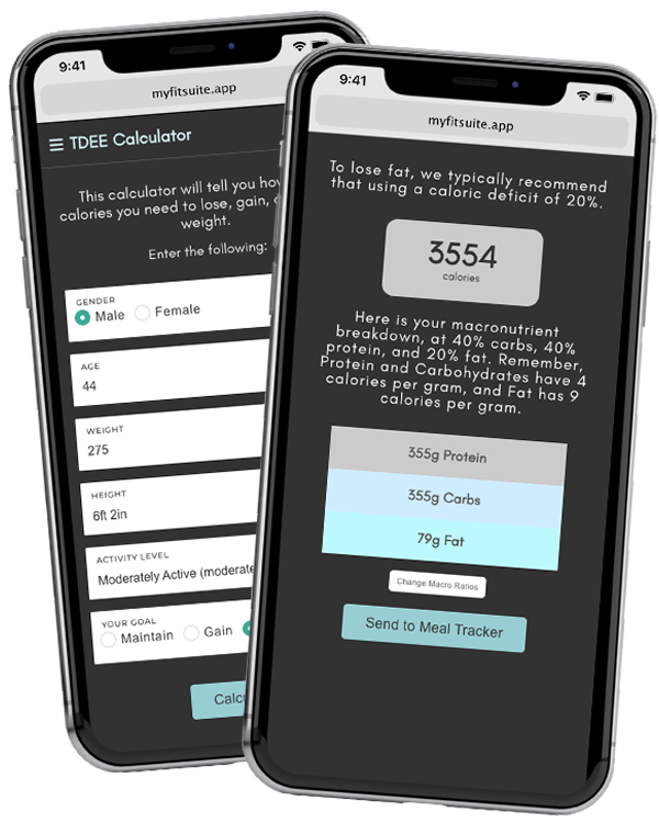 MyFitSuite TDEE Calculator